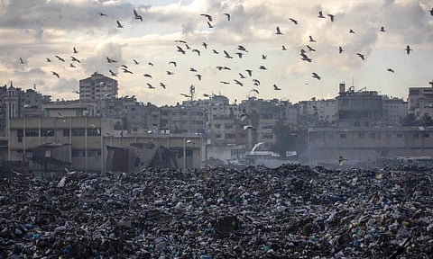 Visuals from Gaza (AP)