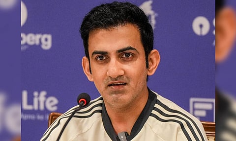 India head coach Gautam Gambhir&nbsp;