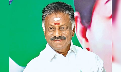 &nbsp;O Panneerselvam&nbsp;