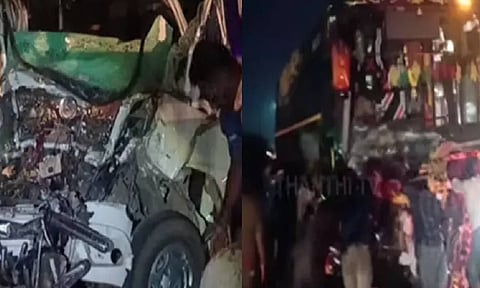 Visuals from the spot (Thanthi TV)