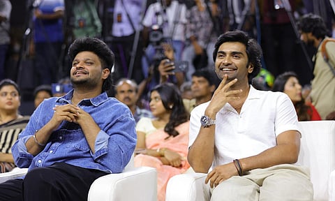 Aakash Baskaran and Atharvaa from the event
