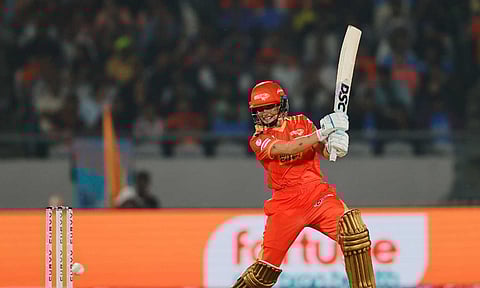 Visual from the match (X)