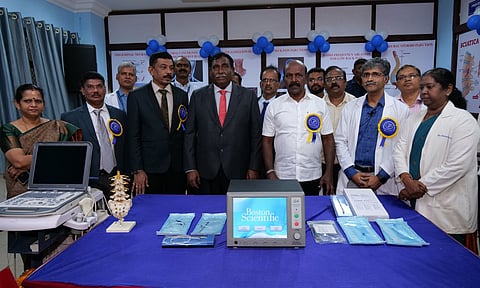 Health Minister Ma Subramanian inaugurated the Radio Frequency Ablation Machine at the RGGGH&nbsp; Chennai (X)