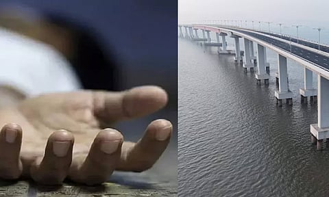 Representative Image; Atal Setu, the country’s longest sea bridge between south Mumbai and Navi Mumbai (PTI)&nbsp;
