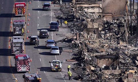 Scientists are racing to discover the depth of ocean damage sparked by LA wildfires