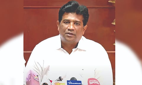 DMK medical wing secretary and Thousand Lights MLA Dr Ezhilan Naganathan&nbsp;