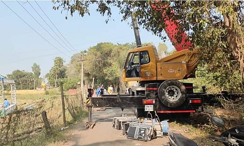 Visual from the spot