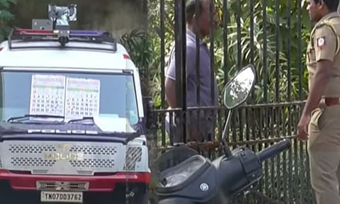 Visuals from the spot (Thanthi TV)