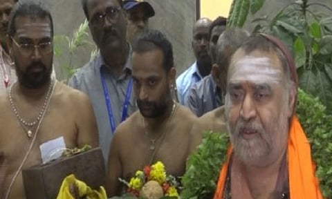 Kanchi Shankaracharya Vijayendra Saraswati Swamigal (ANI)&nbsp;