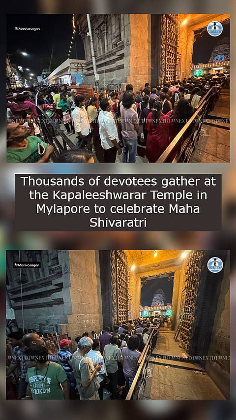 SEE PICS: Lord Shiva devotees flock to Chennai temples for Maha Shivaratri