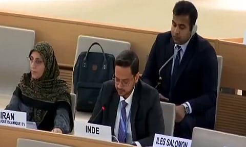 Indian diplomat Kshitij Tyagi (ANI)&nbsp;