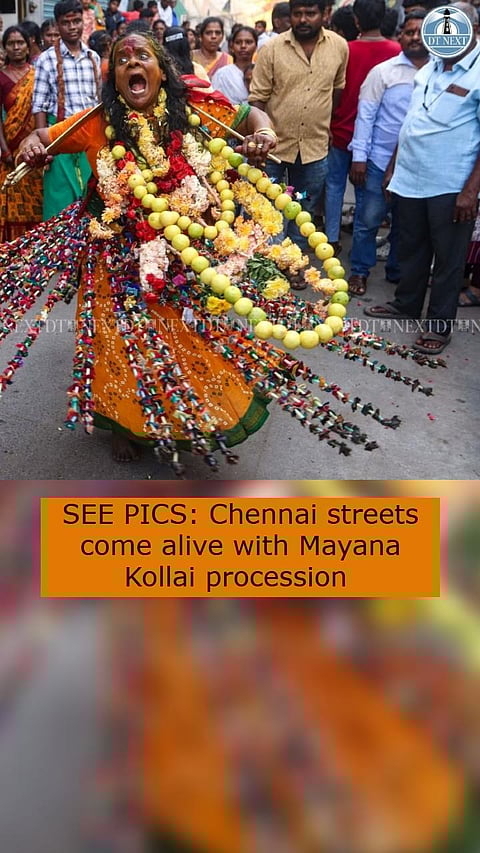 SEE PICS: Chennai streets come alive with Mayana Kollai procession