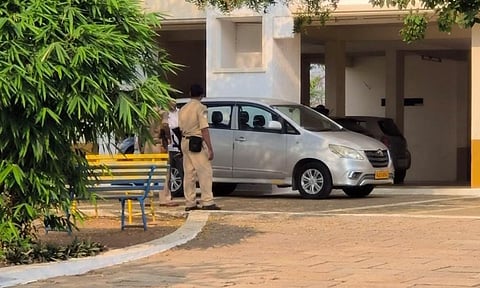 House of MCS Sankar at Palaniappa Nagar in Karur