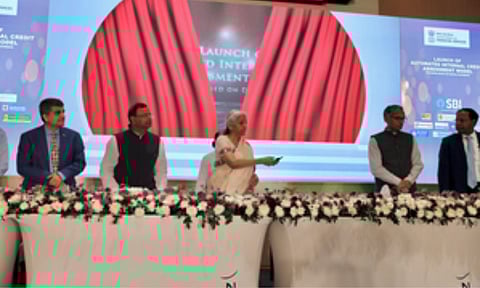 FM Sitharaman launches new credit assessment model for MSMEs (IANS)