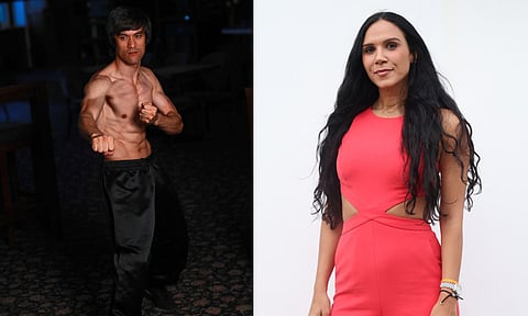 &nbsp;Abbas Alizada and Adrianna Edwards (L to R)