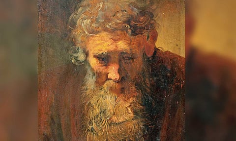 Study of an old man&nbsp;