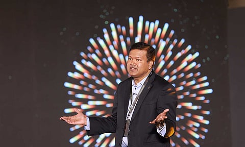 Romal Shetty, CEO, Deloitte South Asia, delivering the CEO's Address at Deloitte India's Enterprise Growth Awards (EGA) 2025