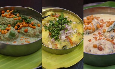 Railway chutney vadai, Kumbakonam Kadappa idli, Morkozhambu vadai