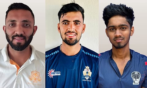 Dharmendra Jadeja, Sachin Rathi, D Santhosh Kumar