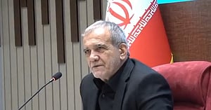 &nbsp;Iranian President Masoud Pezeshkian
