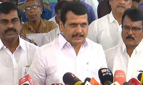 Tamil Nadu Excise Minister Senthil Balaji (ANI)&nbsp;