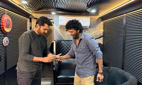 File image of Karthi and Lokesh&nbsp;