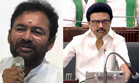 Union Minister G Kishan Reddy; Tamil Nadu Chief Minister MK Stalin (PTI)