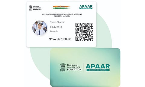 Automated permanent academic account registry ID