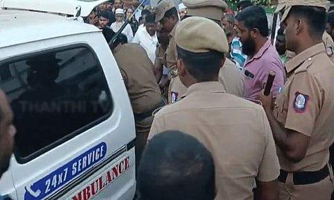 Nellai Town police, who recovered Zakir Hussain's body
