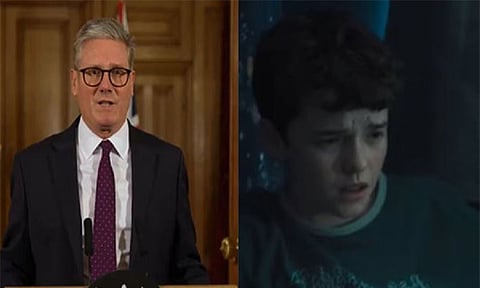 Sir Keir Starmer, a still from 'Adolescence' (Instagram/@Keir_Starmer/@netflixuk)(ANI)