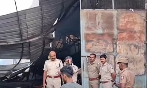 Visual from the spot