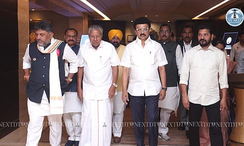 MK Stalin hosts the first JAC meet, joined by opposition leaders including CMs Pinarayi Vijayan and Bhagwant Mann to oppose the 2026 Delimitation exercise