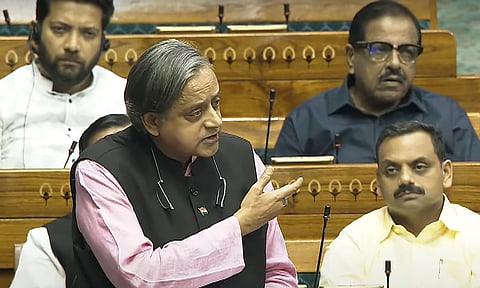 Congress MP Shashi Tharoor (PTI)