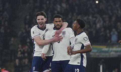 Visuals from the match (AP)