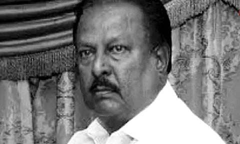 Former MLA and AIADMK's senior leader V Karuppasamy Pandian&nbsp;