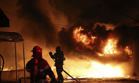 Visual from the spot