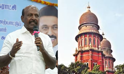 &nbsp;Madras High Court dismissed the petition filed by Minister of Health and Family Welfare department Ma Subramanian