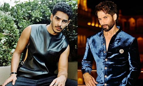 Ishaan Khatter; Shahid Kapoor