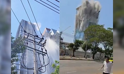 Visual from the spot