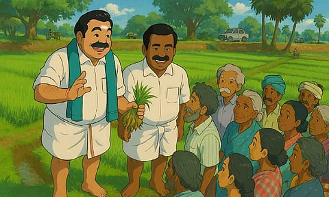 Edappadi K Palaniswami joins Ghibili trend (X/ @EPSTamilNadu)