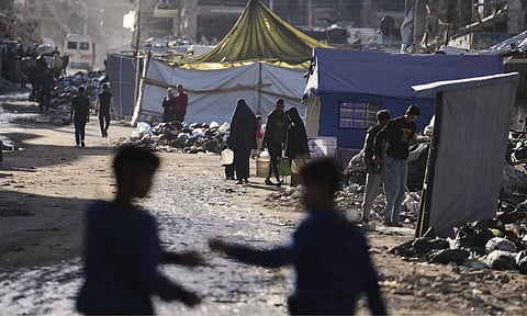 Visual from the spot (AP)