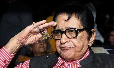 File image of Bollywood Actor-filmmaker Manoj Kumar who died in a Mumbai hospital in the early hours of Friday, Apr. 4, 2025. He was 87.