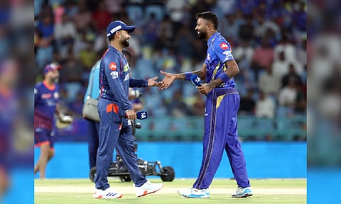 Hardik Pandya and Rishabh Pant (Photo: IANS)