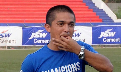 &nbsp;Sunil Chhetri (PTI)