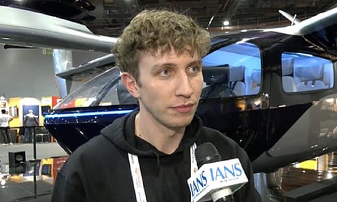 Adrian, co-founder and CEO of Sarla Aviation (IANS)&nbsp;