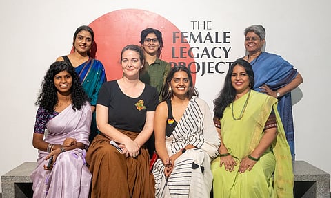 Team behind The Female Legacy Project