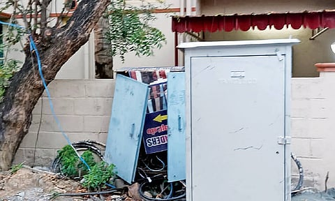 New EB boxes replace damaged ones in Manapakkam&nbsp;