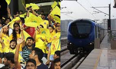Free Metro ride for IPL ticket holders on Friday