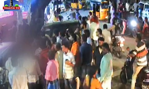 Visual from the accident spot