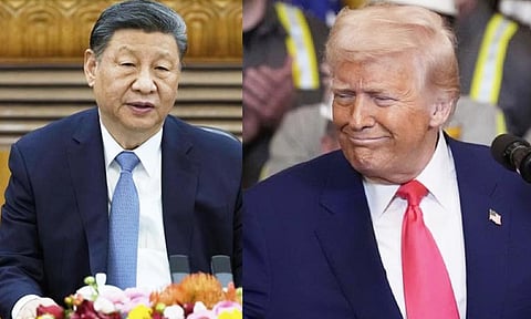 China President XI Jinping; US President Donald Trump (AP/PTI)&nbsp;
